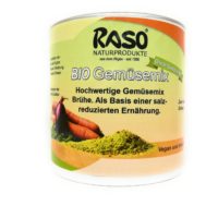 RASO BIO Gemüsemix ohne Salzzusatz