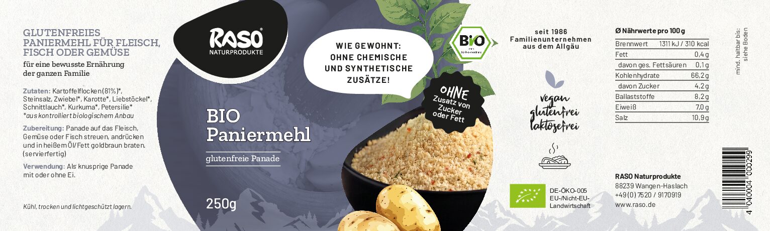 RASO BIO Paniermehl – Bild 2