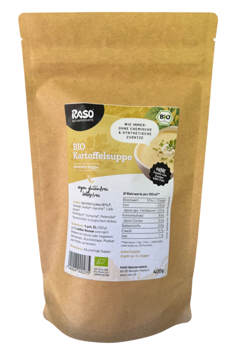 RASO BIO Kartoffelsuppe – Bild 2