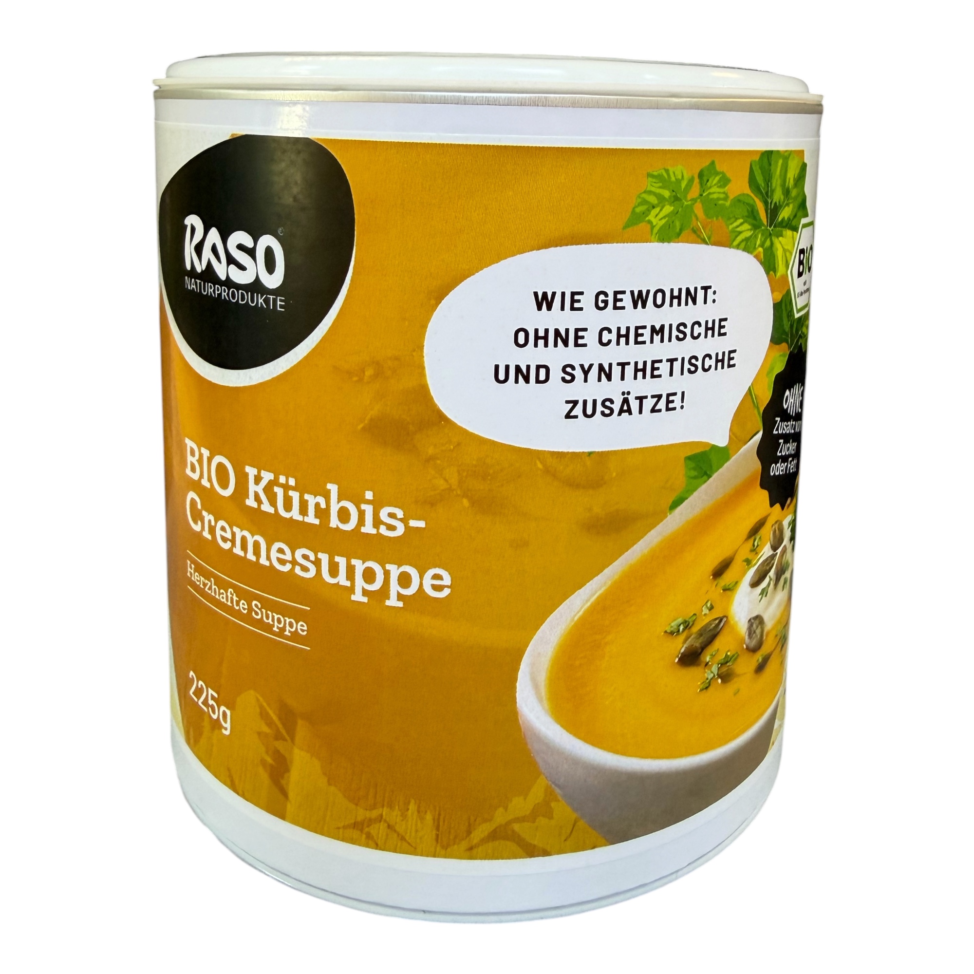 RASO Bio Kürbiscreme Suppe